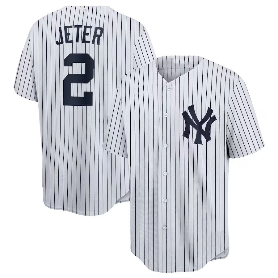 Derek Jeter New York Yankees Home  Player Name Jersey   Youth  | Men | Women
